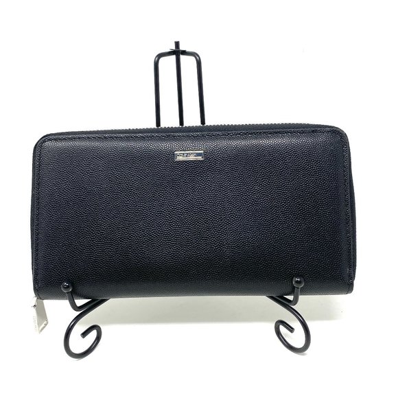 Calvin Klein Other - Calvin Klein Caviar Travel Zip Mens Wallet Leather Premium Black 47200017